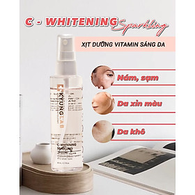 Xịt dưỡng Vitamin Sáng Da Kyung Lab C – WHITENING SPARKLING - 80ml