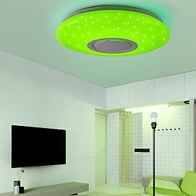 RGB LED Music Ceiling Light APP with Bluetooth Speaker Bedroom Lamps Smart Ceiling Lamp with Remote Control