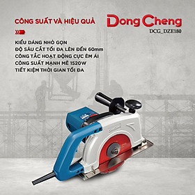 Máy cắt gạch Dongcheng DZE180