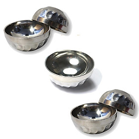 BỘ CHÉN INOX HOÀNG GIA CÁCH NHIỆT C01