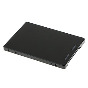 mSATA SSD to 2.5'' SATA III Adapter Card 100x70mm Aluminum Enclosure Box