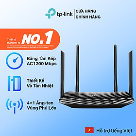 Mua Router Wifi Băng Tần Kép TP-Link Archer C6 Gigabit AC1200 MU-MIMO - Hàng Chính Hãng