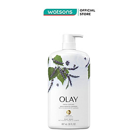 Sữa Tắm Olay Fresh Outlast Purifying Chiết Xuất Từ Lá Cây Bạch Dương Và