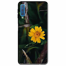 Ốp lưng dành cho samsung a7 2018 mẫu cúc vàng mờ ảo