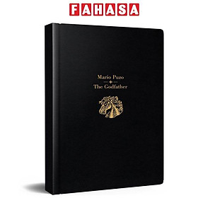 Sổ Bố Già Bìa Da A5 - Không Kẻ Có Chấm - 160 Trang 100gsm - Màu Đen Ép Kim Hình Ngựa