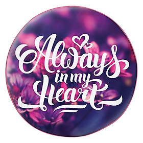 Gối tròn Always in my heart - GOTE063