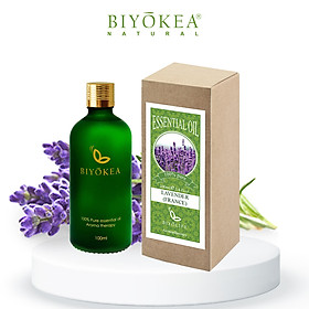 Tinh dầu Oải Hương (tinh dầu Lavender) xông hương thư giãn, dễ ngủ 100ml BIYOKEA