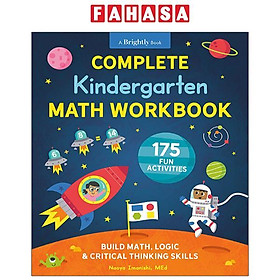 Ảnh bìa Complete Kindergarten Math Workbook: 175 Fun Activities To Build Math, Logic, And Critical Thinking Skills