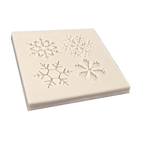 Snowflake Silicone Fondant Mould Cake Mold DIY Candy Baking Decorating Tool