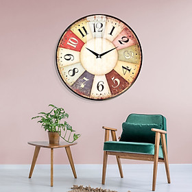 Mua Tranh Tròn Đồng Hồ Tráng Gương Kim Trôi Hiện Đại - Đồng Hồ Treo Tường Giá Rẻ