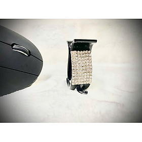 Kẹp tóc càng cua 3 răng đính đá mẫu mới