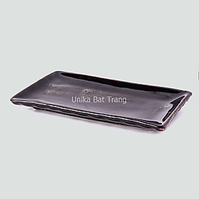 Mua Khay Chữ Nhật Men Cánh Gián (Size 22x12) - Khay Men Cánh Gián - Gốm Sứ Cao cấp Bát Tràng