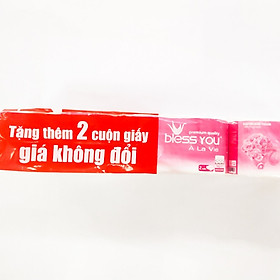 Lốc 10 Cuộn Giấy Vệ Sinh Cao Cấp Bless You À La Vie 2 Lớp (Bao Bì Mới)