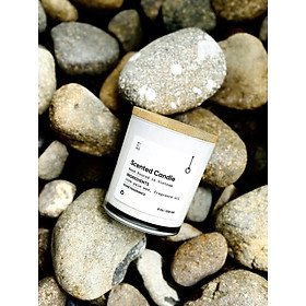 Nến thủy tinh trắng 230g