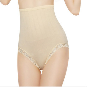 Quần lót nữ, quần gen phối viền ren nịt bụng QR02