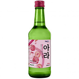 Rượu Soju Korice Hương Đào 12% (360ml) Không hộp