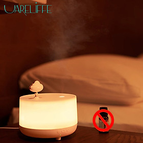 Uareliffe Aroma Diffuser Ultrasonic Mini Musiical Aromatherapy Humidifier 260ml Oil Diffuser Atomizer Humidificador 3 Speeds Timing Function 2 Gears Of Fog Adjustable Water Mist Maker Essential Air Purifier With LED Night Light For Bedroom Office Home Use
