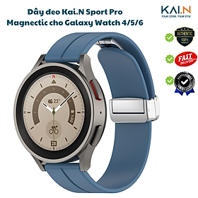 Dây Đeo Silicone Kai.N Sprot Pro Magnectic Dành Cho Samsung Galaxy Watch 4/ Watch 5/ Watch 5 Pro/ Watch 6_ Hàng Chính Hãng