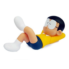 Mô Hình Nhân Vật Nobita Đang Ngủ (Vạn Sự Bình An). Sản phẩm làm từ nhựa PVC đặc siêu xịn và đầm tay.