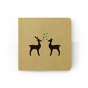 Notebook Photostory 160 Trang Bìa Kraft Đóng Keo 140 x 140 - 041