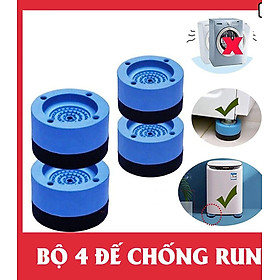 Mua Đế Chống Rung Máy Giặt  Chân Máy Giặt Chân Bàn 4 Miếng Cao Su Cao Cấp. Chống Rung Chống Ồn Chống Trơn Trượt
