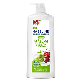 Sữa tắm Hazeline matcha và lựu đỏ 800-900g-3522194