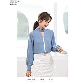 Nh111020-SƠ MI NỮ KIỂU PHÁ CÁCH