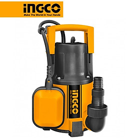 Máy bơm chìm nước sạch lõi dây đồng INGCO SPC4001 0.5HP 400W cáp dài 9m