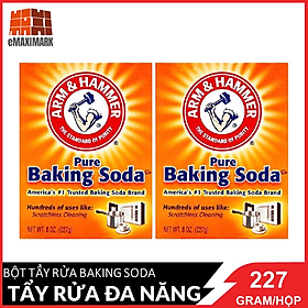 Mua combo 2 hộp baking soda chuyên tẩy rửa Arm & Hammer 227g