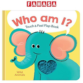 Who Am I? Touch & Feel Flap Book: Wild Animals
