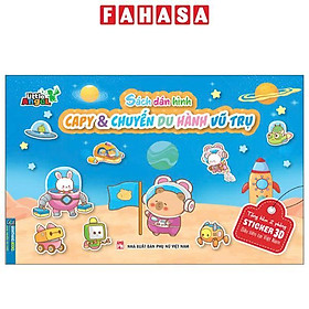 Sách - Sách Dán Hình - Capy Và Chuyến Du Hành Vũ Trụ