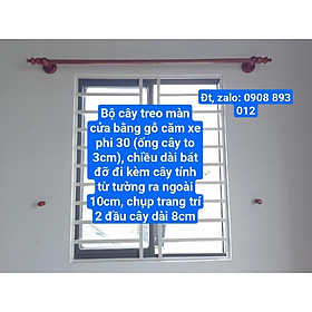 Mua Bộ Thanh Treo Màn Cửa Dài 3 6m Đủ Phụ Kiện Đi Kèm