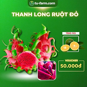 GIAO TPHCM Thanh long ruột đỏ siêu ngọt -1KG SHIP HOẢ TỐC