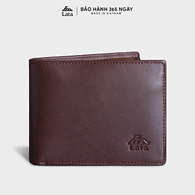 Ví nam da bò Lata ( Thời trang nam - Ví da thật LVN69 )