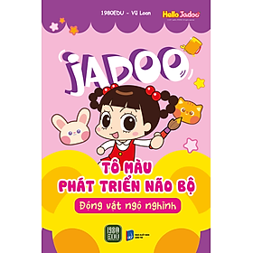 Sách JADOO Tô Màu Và Phát Triển Não Bộ - Động vật ngộ nghĩnh
