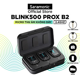 Mua Micro Thu Âm Không Dây Saramonic Blink500 ProX B2 - Công Nghệ 2.4GHz - Độ Trễ 8ms -  Hàng Chính Hãng