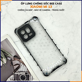 Ốp lưng mi 13 bee case vân tổ ong chống va đập chống ố vàng bảo vệ camera phụ kiện điện thoại huỳnh tân store