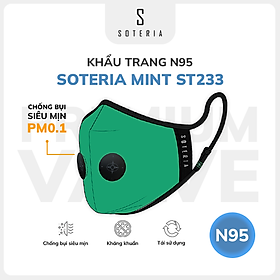 Khẩu trang thời trang Soteria Mint ST233