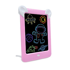 Drawing Handwriting Pad Magic Drawing Pad LED Writing Board Luminous Drawing Board Draw Tracing with LED Light Effects
