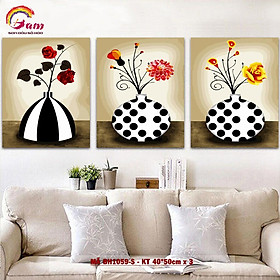 Mua Bộ tranh tự tô màu DIY sơn dầu số hóa trang trí hiện đại - Mã BH1059S