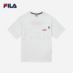 Áo thun tay ngắn thời trang trẻ em Fila Heritage Logo - FK2RSF2205X-OWH