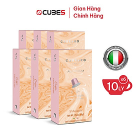 Cà phê viên nén Carraro VANILLA Aluminum -Tương thích với máy capsule Nespresso