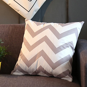 GỐI TỰA LƯNG SOFA HÌNH HỌC ĐEN TRẮNG PA9172
