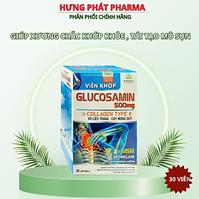 Viên khớp GLUCOSAMIN 500mg giúp xương chắc khớp khỏe