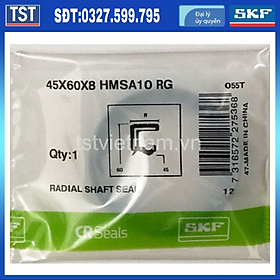 Phớt SKF 45x60x8 (Phớt lò xo HÀNG CHÍNH HÃNG SKF 100%)