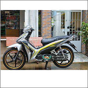 Tem Rời Wawe RSX Bạc vàng đen