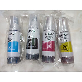 Mua Bộ mực 4 màu dành cho máy in Epson L3250 bền màu giá rẻ