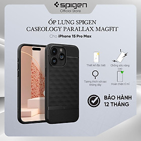 Ốp lưng cho iPhone 15 Pro Max Spigen Caseology Parallax Magfit - Hàng chính hãng