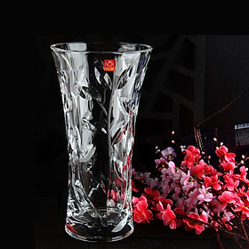 Bình hoa pha lê Ý RCR Crystal Laurus 250mm