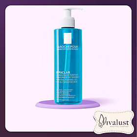 Gel rửa mặt tạo bọt làm sạch & giảm nhờn cho da dầu nhạy cảm La Roche-Posay Effaclar Purifying Foaming Gel (400ml)